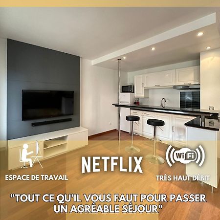 L'Athos - Appartement Equipe - Entre Paris Et Versailles - Haut Debit Garches Zewnętrze zdjęcie